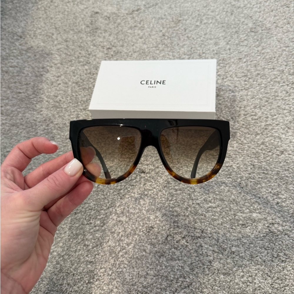 Celine Black and Brown Sunglasses